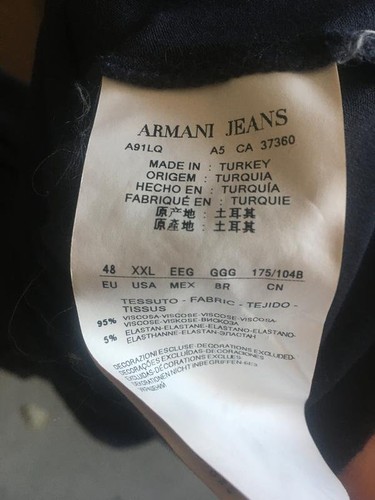 Abito donna armani jeans blu - armani,