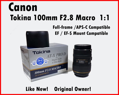Tokina macro 100mm at x - d, at-x