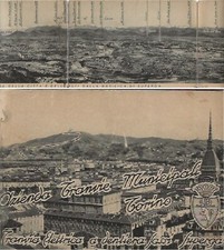 AZIENDA TRANVIE MUNICIPALI TORINO ELETTRICA DENTIERA SASSI SUPERGA ANNI 1930