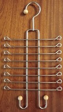 Gruccia Stampella Portacravatte in acciaio inox