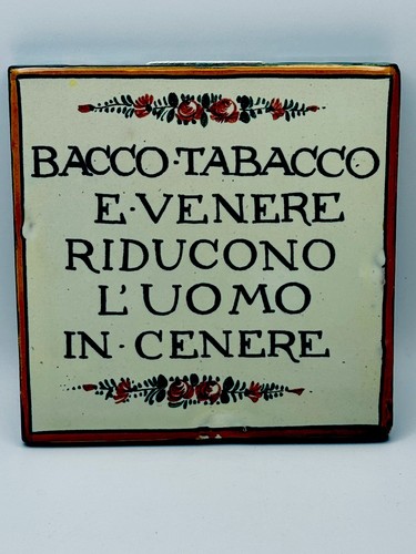 Deruta piastra con - deruta, motto
