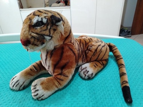 Peluche giocattolo tigre media - giocattolo,