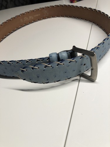 Cintura str cuoio struzzo - cintura,