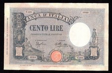 CENTO 100 LIRE AZZURRINO