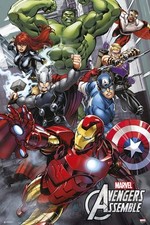 Poster The Avengers Marvel Comics 61 x 91,5 cm