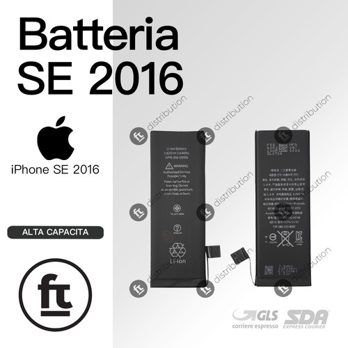 Apple batteria iphone 2016 - apple, se