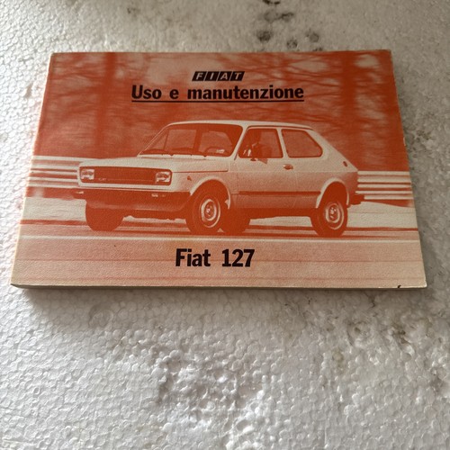 Auto epoca libretto uso - auto,