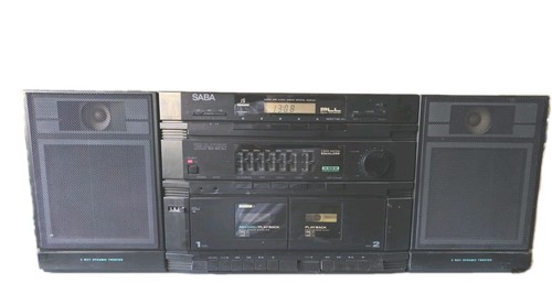 Boombox ghettoblaster saba rcp - boombox,