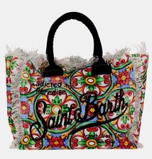 MC2 Saint Barth BORSA Vanity Maiolica grande AUTENTICA 