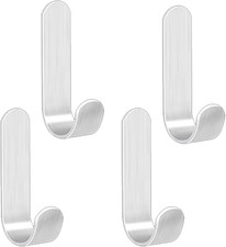 Ganci Adesivi in Acciaio Inox