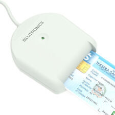 BLUTRONICS BLUDRIVE II CCID USB Lettore Smart Card Firma Digitale Tess Sanitaria
