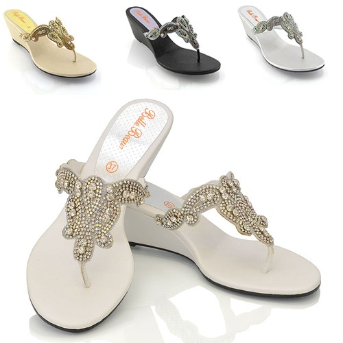 Sandali donna tacco basso