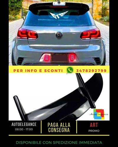 ✨Kit spoiler posteriore nero