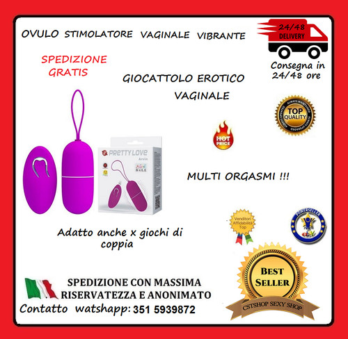 Top ovetto vibrante - vibrante, con