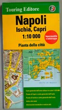 Napoli, Ischia, Capri 1:10.000 Pianta della Città Ripiegata