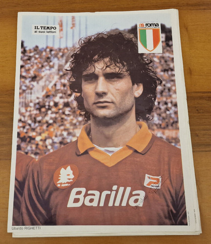 Calcio roma scudetto 1982 - a.s.,
