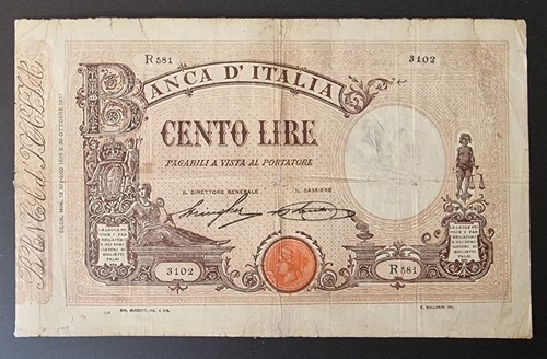 Cento 100 lire barbetti - 100,