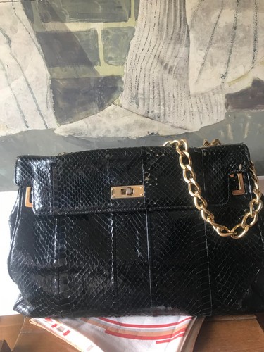 Borsa pitone anni 70 - in,