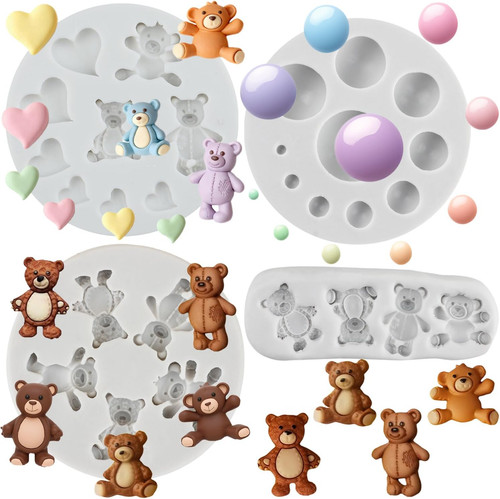 Orso mezzo tondo - , palla