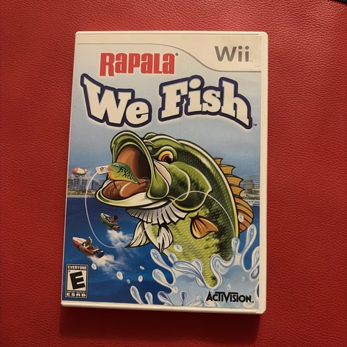 Rapala fish nintendo wii - we,