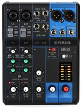YAMAHA MG06 Console Mixaggio 6