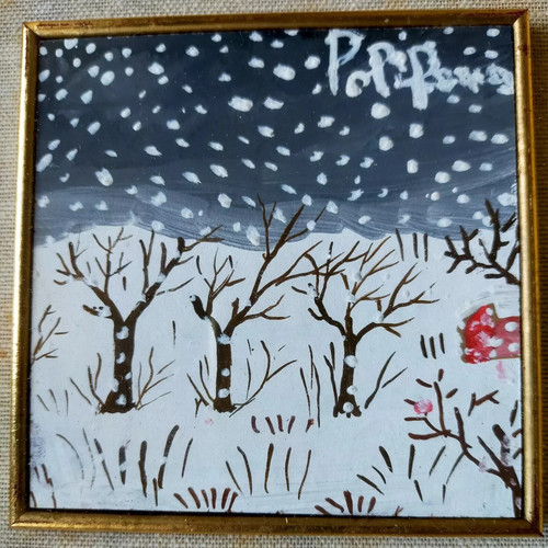 Quadro naif 10x10 - naif,