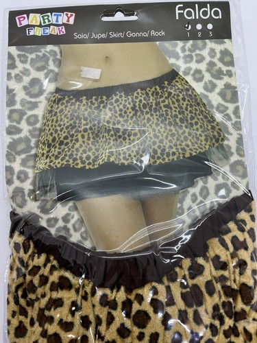 Gonna leopardata con tulle - gonna,