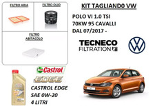 KIT TAGLIANDO E OLIO CASTROL