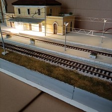 Diorama plastico ferroviario - plastico,