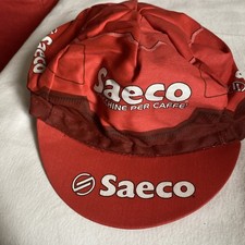 Saeco Cannondale Cappellino Ciclismo Nos Originale Anni 2000