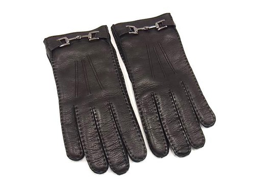 Guanti pelle gucci taglia 7 - in,