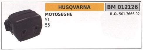 Marmitta husqvarna motosega - marmitta,