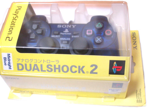 Sony ps2 dualshock2 - sony, midnight