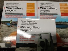 Misure, rilievo, progetto VOL. 1 - VOL.2 - VOL.3 5' ED. R.CANAROZZO ZANICHELLI