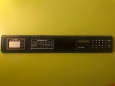 Calcolatrice righello orologio vintage anni '80 made in Hong Kong