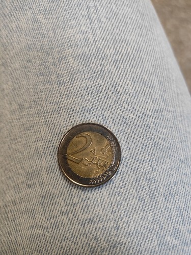 Moneta euro rara - da, 2