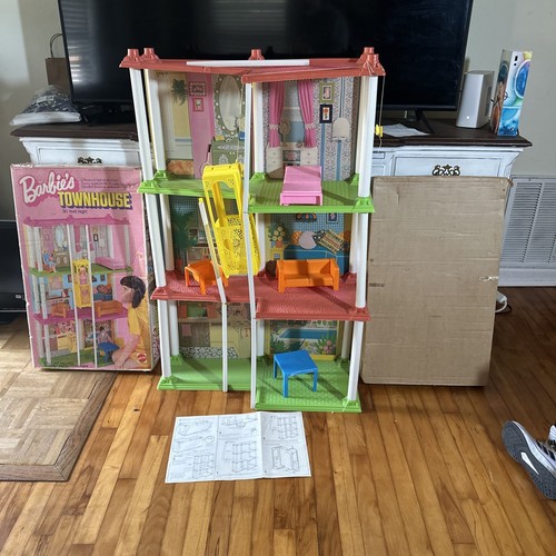 Barbie townhouse 7825 mattel - townhouse,