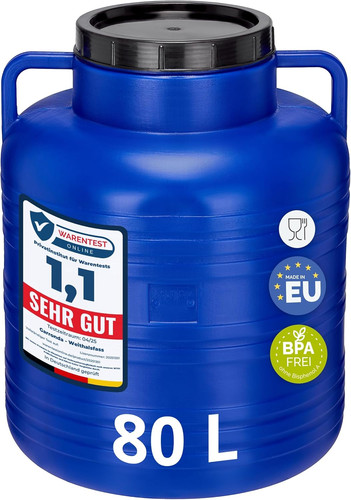 Bidone plastica bpa free 80 - bpa-free,