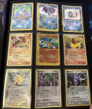 Lotto carte pokemon holo vintage