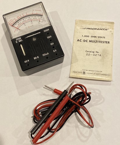 Tester multimetro vintage - multimetro,