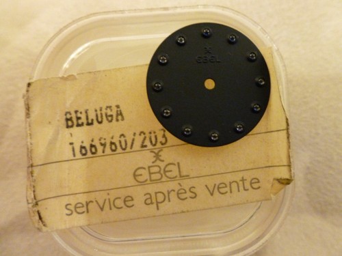 Ebel dial quadrante beluga - dial,