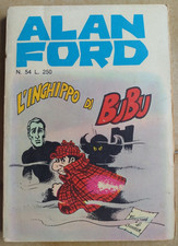 Fumetto Alan Ford n. 54 - L'inghippo di Bubu - Ed. Corno - 1973 - Disegni Magnus