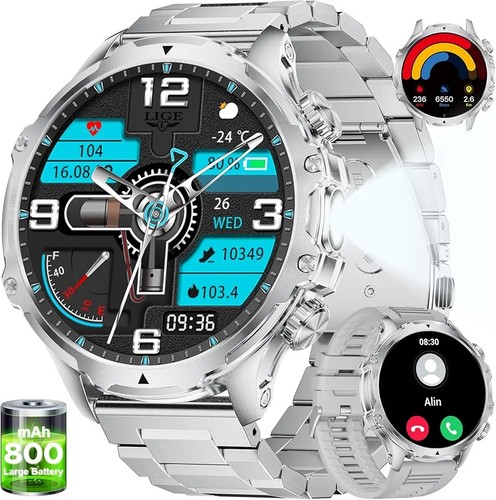 Smartwatch uomo militare 85 - smartwatch, militare,
