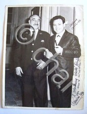 Fotografia Autografo Cantante