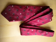 Gino Marini burgundy tie