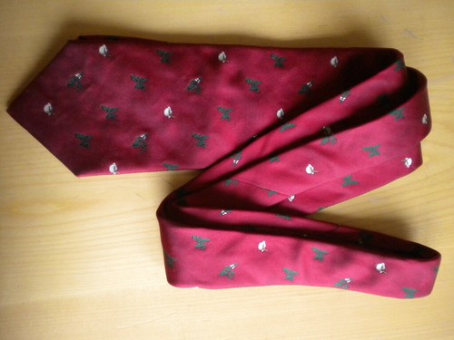 Gino marini burgundy tie - marini,