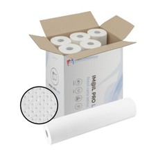 IMBALLAGGI 2000 - Rotolo Carta Lettino Massaggio, 1x6 Pezzi 0.6x55 Metri