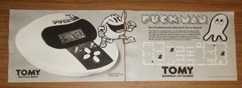 Rara pubblicità tomy - pubblicità, man