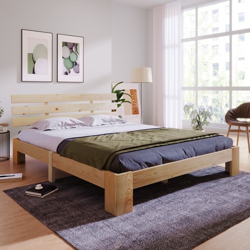 Letto legno massello - letto, in