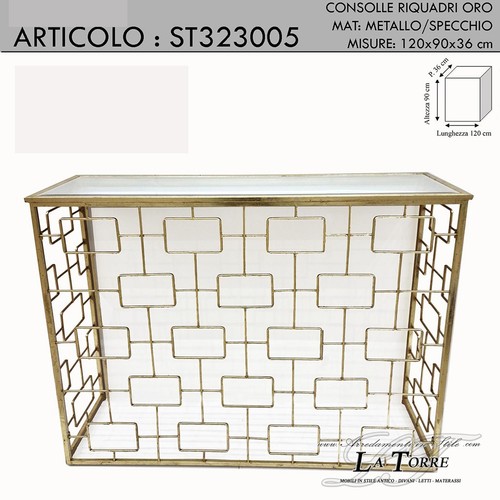 Consolle riquadri entratina